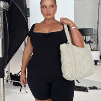 Seleste Romper Black Curve