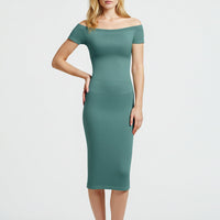Shapewear Eco-Friendly Sculpting Seamless Midi Dress Set