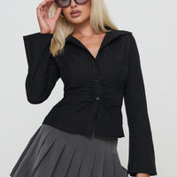 Ambrose Shirt Black Stripe