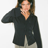Anni Stripe Shirt Pinstripe