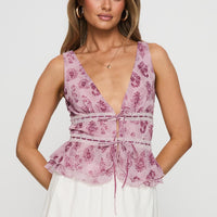Nikolise Top Purple