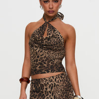 Eleganza Top Leopard