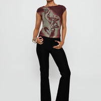 Nova Top Brown