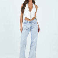 Palladia PU Jordy Corset White