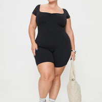 Seleste Romper Black Curve