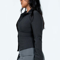 Anni Stripe Shirt Pinstripe