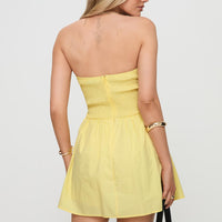 Salty Breeze Romper Lemon