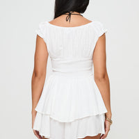 Sullivans Tie Up Romper White