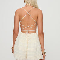 Pyper Romper Cream