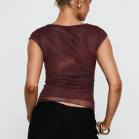 Nova Top Brown
