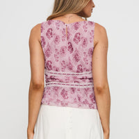 Nikolise Top Purple