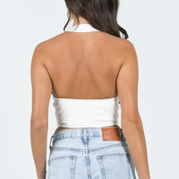 Palladia PU Jordy Corset White