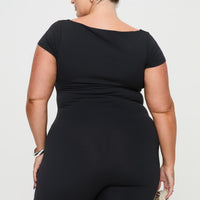 Seleste Romper Black Curve