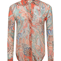 Laurent Paisley Blouse