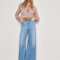 Laurent Paisley Blouse