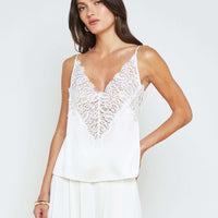 Priya Silk Lace Camisole