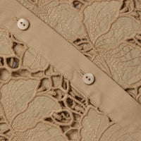 Seychelle Cropped Eyelet Blouse