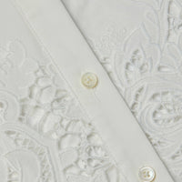 Seychelle Cropped Eyelet Blouse