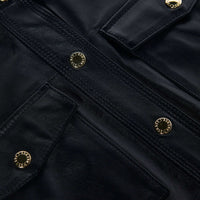 Avina Leather Shirt