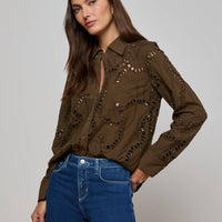 Ellery Eyelet Shirt
