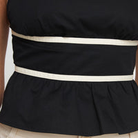 Daxon Top Black / Cream