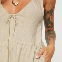 Mackellar Romper Beige