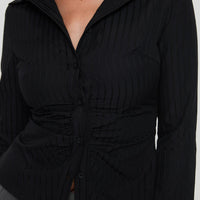Ambrose Shirt Black Stripe