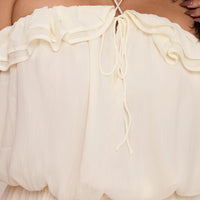 Soul Survivor Playsuit Cream Curve