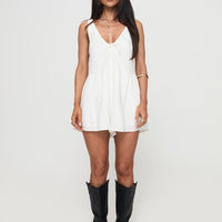 Mackellar Romper White