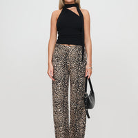 Anderstone Neck Tie Top Black