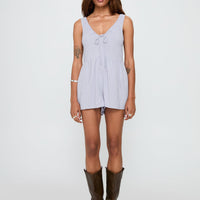 Mackellar Romper Blue