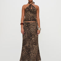 Eleganza Top Leopard
