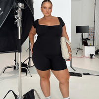 Seleste Romper Black Curve