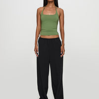 Ezekiel Nylon Top Green