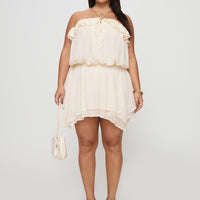 Soul Survivor Playsuit Cream Curve