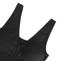 Shapewear Deep V-Neck Tummy Control Midi Dress