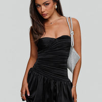 Elmstead Strapless Romper Black