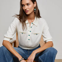 Masaki Cropped Sweater