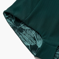 Sand Dollar Surf Shorts with Pockets - Green Rib