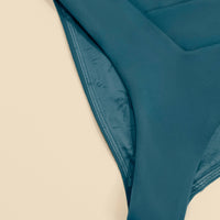 Crisscross Hourglass® Cheeky Bikini Bottoms - Dark Sea
