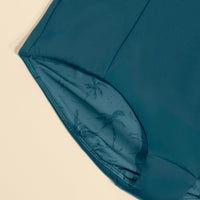 Reef Romper With Pockets - Dark Sea