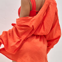 I Need a Vacation Shirt Dress - Poppy