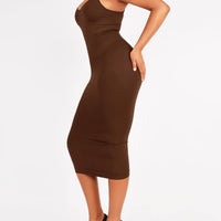 Shapewear Sleeveless Sculpting Seamless Dress Set