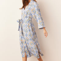Vera Cloud Jersey Midi Robe in Villeroy