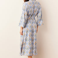 Vera Cloud Jersey Midi Robe in Villeroy