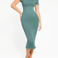 Shapewear Eco-Friendly Off Shoulder Seamless Dress