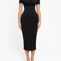 Shapewear Eco-Friendly Off Shoulder Seamless Dress