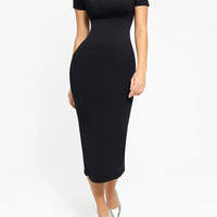 Shapewear Eco-Friendly Off Shoulder Seamless Dress