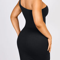 Shapewear One Shoulder Bodycon Mini Dress
