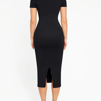 Shapewear Eco-Friendly Off Shoulder Seamless Dress